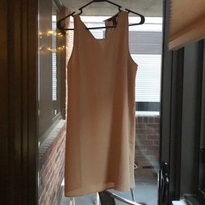 Tan dress